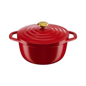 Tefal - Cratiță AIR cu capac, 24 cm, roșu imagine