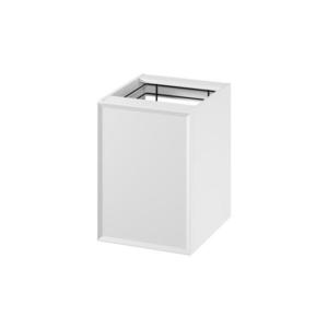 Cersanit S1022-011 - Dulap suspendat de baie cu coș pentru rufe MILLE 40x45 cm, alb imagine