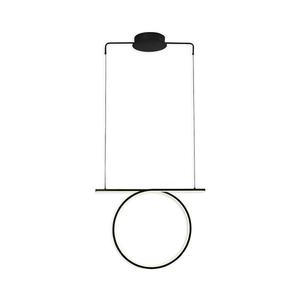 Lustră LED suspendată pe cablu ODETTA LED/30W/230V 4000K negru imagine