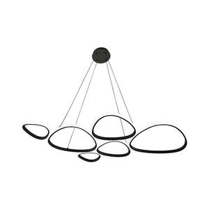 Lustră pe cablu LED PETRA LED/58W/230V 4000K neagră imagine