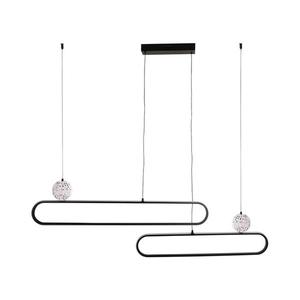 Lustră LED suspendată pe cablu FLORENTYNA LED/48W/230V 4000K negru/alb imagine