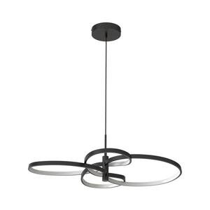 Lustră LED suspendată pe cablu RIBBON LED/37W/230V 4000K neagră imagine