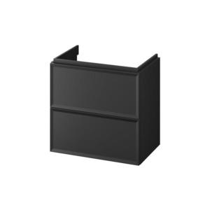 Cersanit S590-100 - Corp suspendat sub lavoar MILLE SLIM 60x38 cm, negru imagine