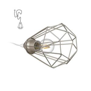 Eglo 33618 - Lampă de masă TARBES, cu alimentare la priză, 1xE27/60W/230V imagine