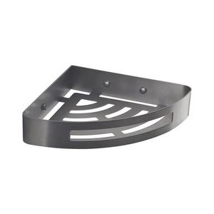 Gedy - Poliță de colț pentru duș SMART, 21 x 4, 5 cm, gri metalizat imagine