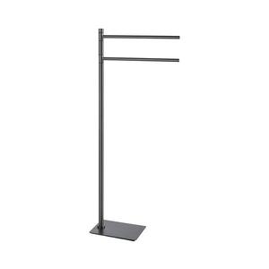 Gedy - Suport pentru prosoape TRILLY, 83, 5 cm, gri metalizat imagine