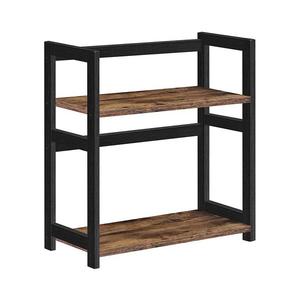 Poliță de depozitare MARGE, maro/negru imagine