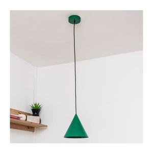 Lampă suspendată pe cablu ETNA II, 1x E27 / 15W / 230V, Ø 18, 5 cm, verde imagine