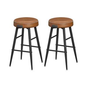 Scaun de bar LIOR maro/negru imagine