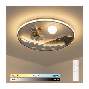 Brilagi - Plafonieră LED reglabilă pentru copii ASTRO LED/68W/230V 3000-6000K +telecomandă imagine