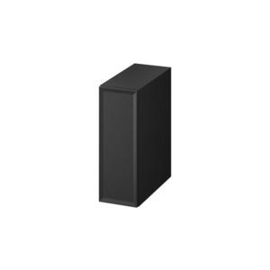 Cersanit S1022-007 - Dulap de baie suspendat MILLE 20x45 cm, negru mat imagine