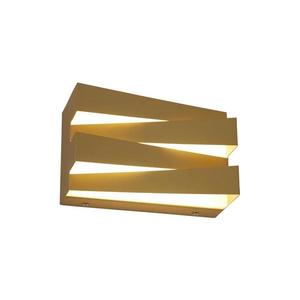 Searchlight 86410GO - Aplică de perete SECTION LED/18W/230V, aurie imagine