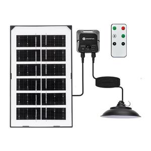 - Lustră solară LED/35W/12V 3000 mAh 6500K Ø 15 cm imagine