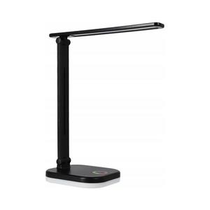 Lampă de birou LED RGBW dimabilă, cu încărcare wireless, 7W, 5V USB, negru imagine