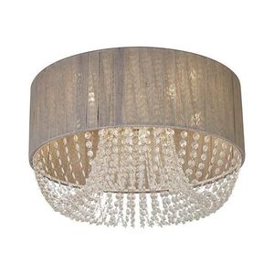 Plafonieră BELLANO Searchlight 62615-5CC, 5xG9/7W/230V, Ø 50 cm, gri imagine