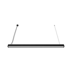 Lustră LED pe cablu LED/44W/230V 3000K 120 cm neagră imagine