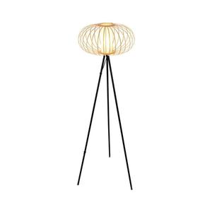 Briloner 1759011 - Lampă de podea 1xE27/10W/230V bambus/negru imagine