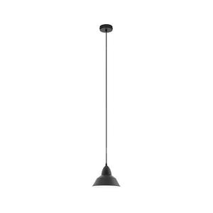 Eglo 54514 - Lampă suspendată LED pe cablu, 1xE27/6W/230V, neagră imagine