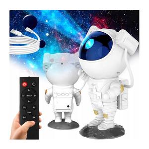 Proiector RGB LED în formă de astronaut, 5W/5V, cu telecomandă imagine