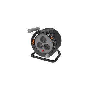 PB24B - Prelungitor pe tambur, 3 prize, 12 m imagine