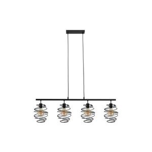 Briloner 4871-045 - Lustră suspendată pe cablu 4xE27/60W/230V imagine