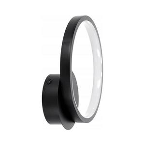 Aplica de perete LED 14W/230V, neagră imagine