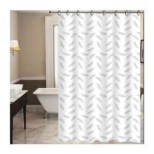 Perdea de duș TORO PREMIUM 178x199 cm frunze imagine