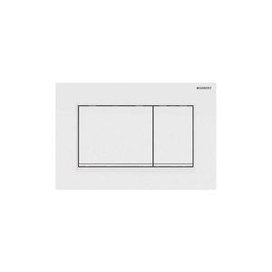 Geberit 30 - Placă de comandă, 24, 6 x 16, 4 cm, albă - 115.883.11.1 imagine