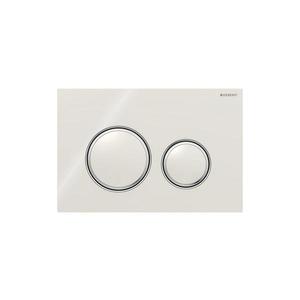 Geberit 115.884.JL.1-Placă de acționare 50 24, 6x16, 4 cm gri nisipiu/crom lucios imagine