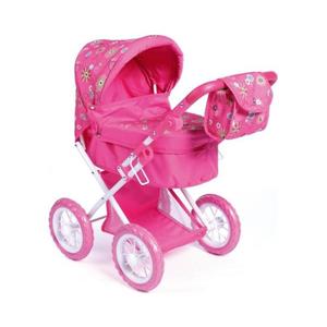 Cărucior pentru păpuși roz imagine