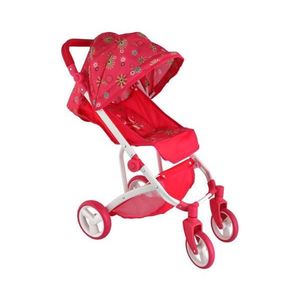 Cărucior sport pentru păpuși, roșu imagine