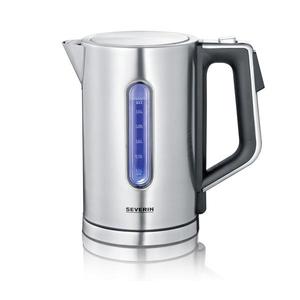 Severin WK 3418 - Fierbător electric rapid 1, 7 l, 3000 W / 230 V, inox/negru imagine