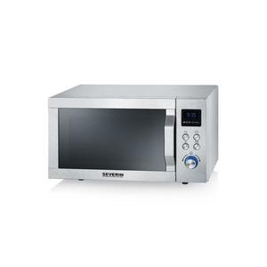 Severin MW 7774 - Cuptor cu microunde 3 în 1, 1950 W/230 V, 25 l, inox imagine