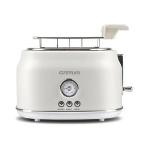 G3Ferrari G1013401 - Prăjitor de pâine ARTISTA, 750 W/230 V, cu 2 fante, alb imagine