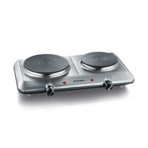 Severin DK 1014 - Plită electrică dublă 2500W/230V inox imagine