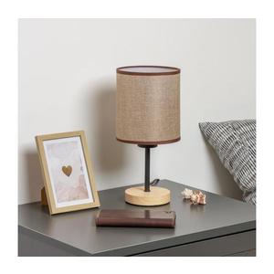 Lampă de masă Brilagi NUBILA WOOD 1xE27/25W/230V stejar/maro imagine