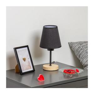 Lampă de masă Brilagi NUBILA WOOD 1xE27/25W/230V stejar/negru imagine