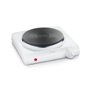 Severin KP 1091 - Plită electrică cu un singur ochi, 1500 W/230 V, albă imagine