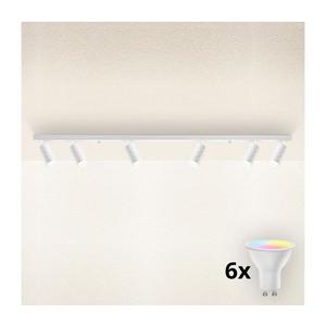 Brilagi SELE DIAMANT Plafonieră LED RGBW reglabilă 6xGU10/6, 5W/230V Wi-Fi albă imagine