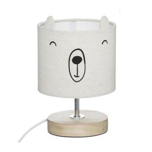 Atmosphera - Lampă de masă pentru copii TOXEY, 1xE14/25W/230V, model ursuleț imagine