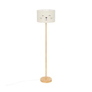 Atmosphera - Lampă de podea pentru copii FÉLIX 1xE27/40W/230V pisică imagine