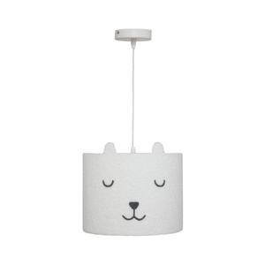 Atmosphera - Lustră pentru copii cu cablu TOXEY 1xE27/25W/230V ursuleț imagine