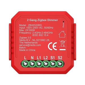 ZBWD20RD - Variator dublu inteligent SmartLife 230V imagine