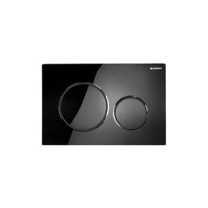 Geberit 115.882.DW.1 - Plăcuță de comandă 20, 24, 6 x 16, 4 cm, negru imagine