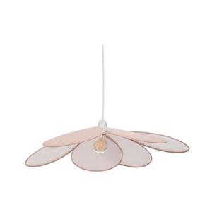 Atmosphera - Lustră suspendată cu cablu pentru copii PETAL 1xE27/40W/230V Ø 64 cm roz imagine