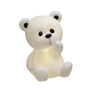 Atmosphera - Lampă LED de veghe pentru copii TEDDY, 3xAA, albă imagine