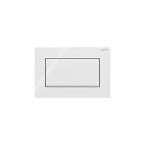 Placă de acționare Geberit 30 115.893.KJ.1 24, 6x16, 4 cm alb/crom lucios imagine