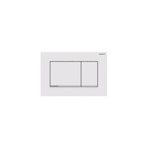 Geberit 115.883.JT.1 - Plăcuță de acționare 30, 24, 6 x 16, 4 cm, alb/crom lucios imagine