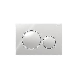 Geberit 115.882.KH.1 - Buton de acționare pentru WC 20, 24, 6 x 16, 4 cm, crom mat imagine