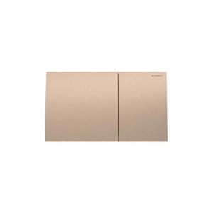 Geberit 115.622.QB.1 - Buton de acționare 70, 25 x 14, 6 cm, finisaj periat roșu-auriu imagine